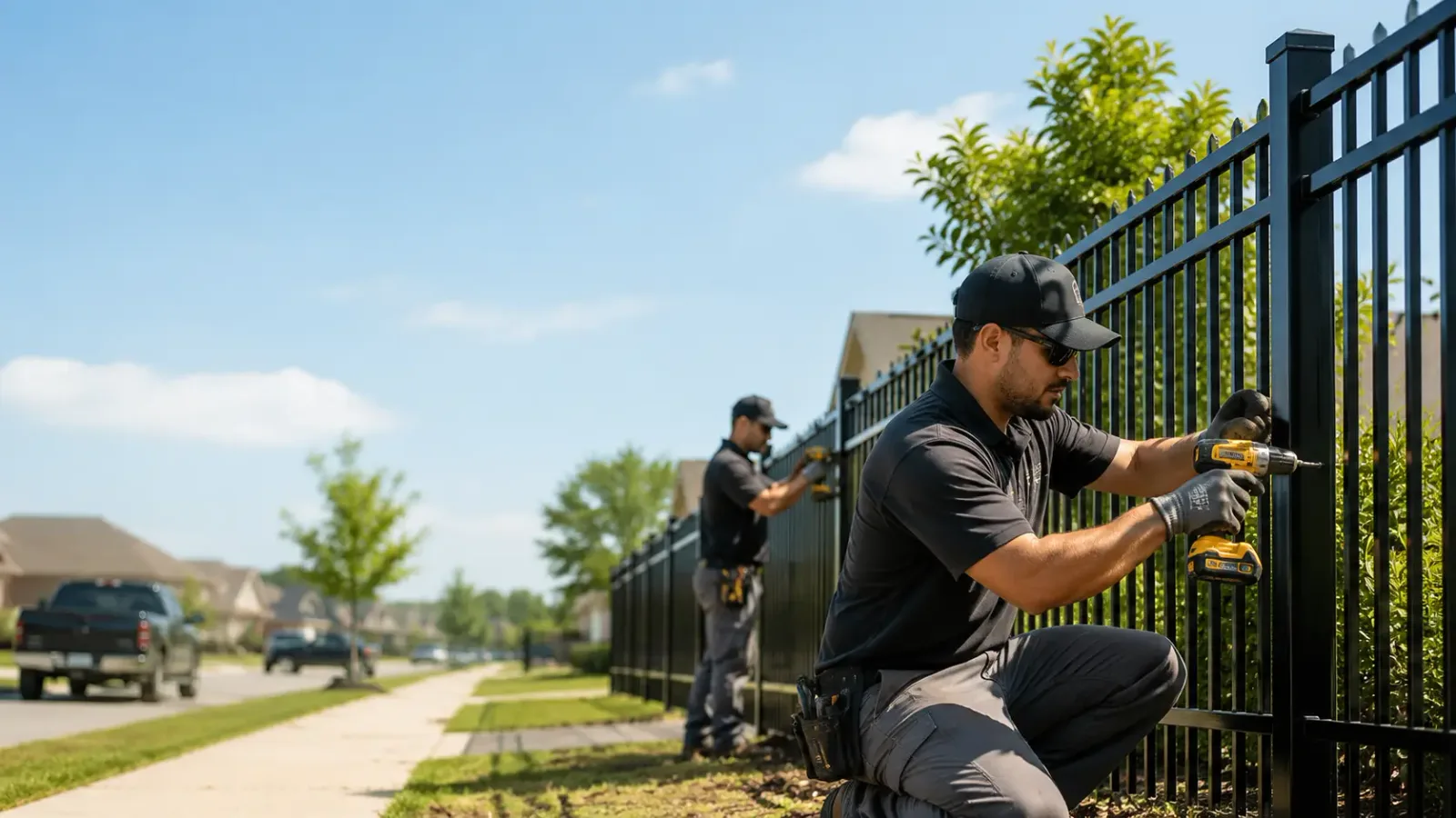 Metal Fence Installation in Alpha, MI